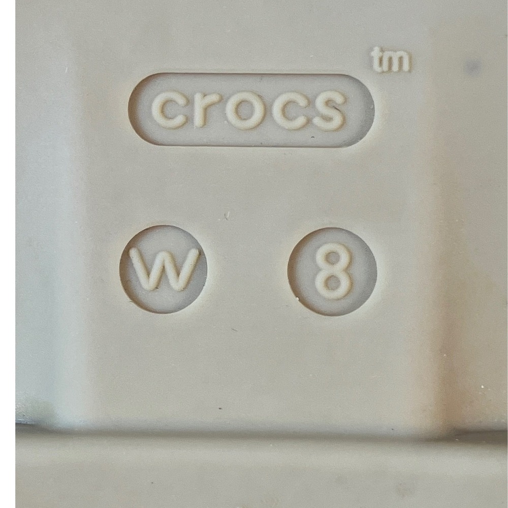 Crocs Tulum Strappy Sandals Womens 8 Black Tan Flat Buckle Ankle Strap 206107 - Picture 7 of 7